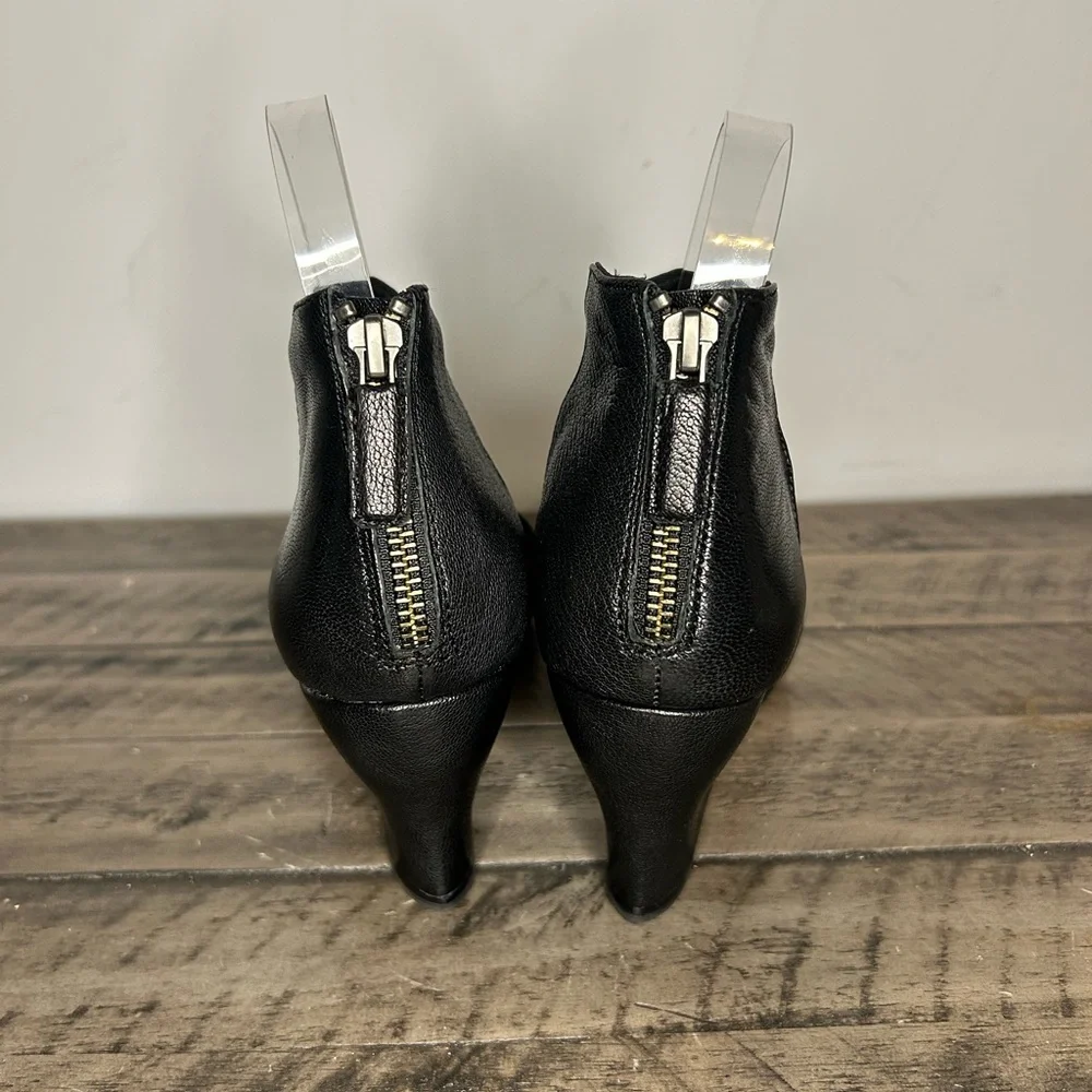 Eileen Fisher Corona Leather Wedge Sandals NWOT
